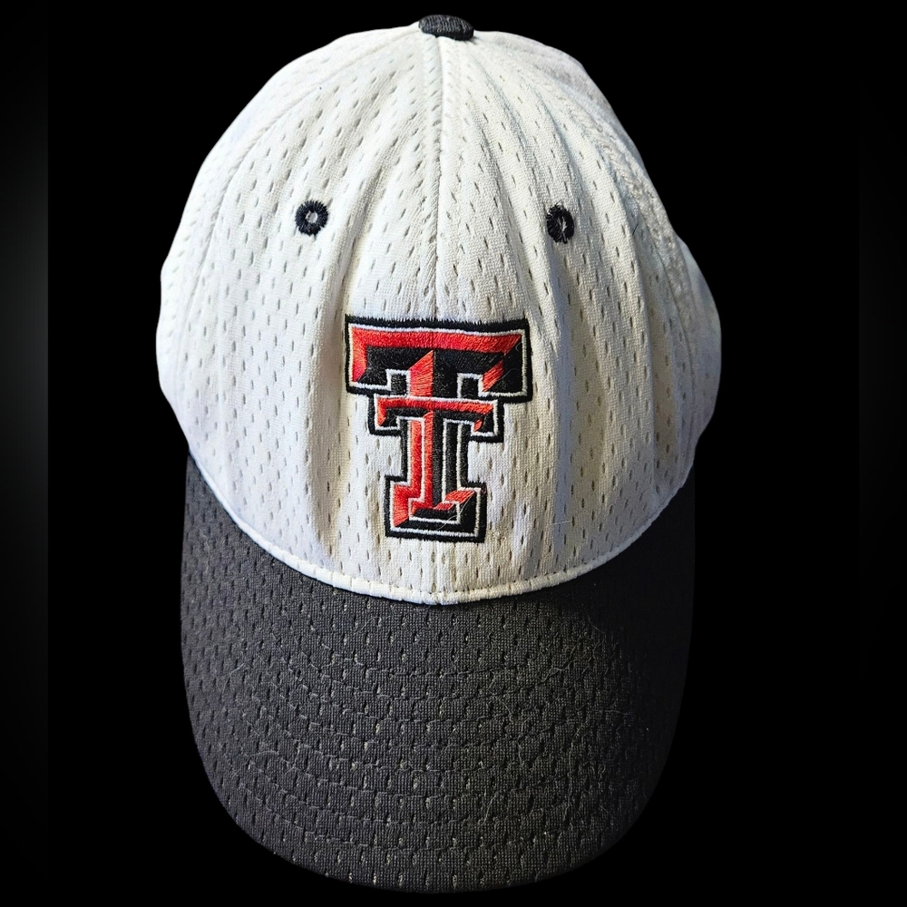 TEXAS TECH VINTAGE Pro-Line OTF Mesh Baseball Cap Hat- 7 1/2